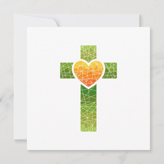Christian Cross Kaart (Voorkant)