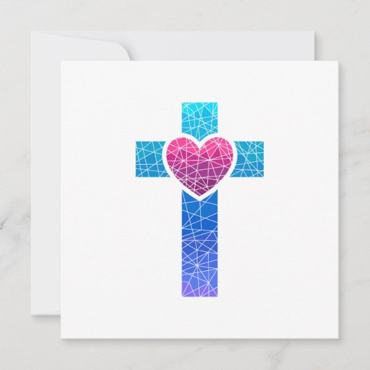 Christian Cross Kaart (Voorkant)