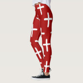 Christian cross pattern design  leggings (Links)