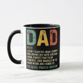 Christian Dad Definition Fathers Day DAD Mok (Links)