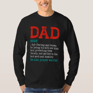 Christian Dad Father s Day Daddy From Son Daughte T-shirt