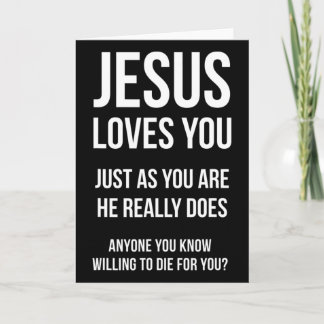 Christian Dad Saved Redeemed Forgiven Faith Christ Kaart