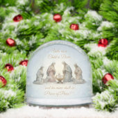 Christian Design Christmas Sneeuwbol (Kerstmis)