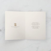 Christian Easter Card He is Risen Blessing Feestdagen Kaart (Binnen)