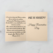 Christian Easter Card Kaart (Binnen)