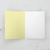 Christian Easter Card with empty gold cross Kaart (Binnen)