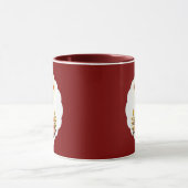 Christian Easter Cross with Flowers – caneca Mok (Midden)
