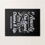 Christian Encouragement Quote – Anxiety & Kindness Legpuzzel (Horizontaal)