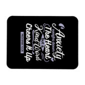 Christian Encouragement Quote – Anxiety & Kindness Magneet (Horizontaal)