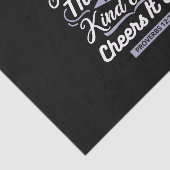 Christian Encouragement Quote – Anxiety & Kindness Tissuepapier (Detail)