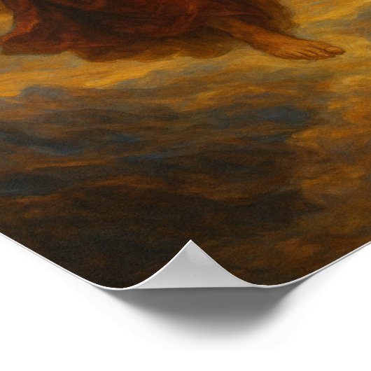 Christian Enoch Rapture Hebrews 11:5 Poster (Hoek)