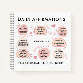 Christian Entrepreneurs Daily Affirmations Prayer Notitieboek
