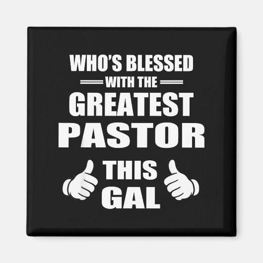 Christian Faith Church Fellowship Congregation Pas Magneet (Voorkant)