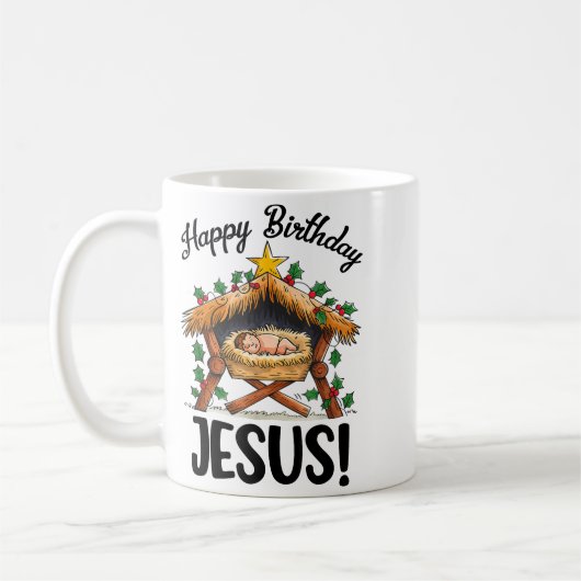 Christian Faith Gift - Religious Christmas Women M Koffiemok (Links)