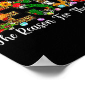 Christian Faith Jesus Is The Reason For The Season Poster (Hoek)