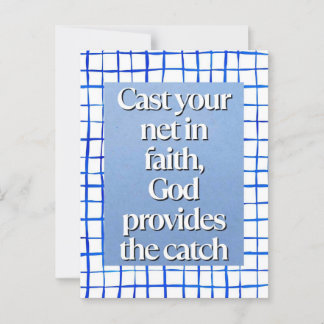 Christian Faith Quote Briefkaart