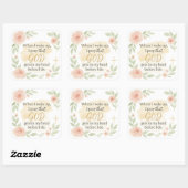 Christian Faith Quote Sticker – “When I Wake Up, I (Vel)