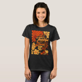 Christian Fall Thanksgiving Autumn Most Thankful F T-shirt (Voorkant volledig)