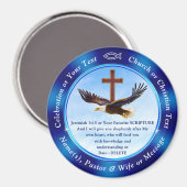 Christian Favors in BULK, Church Party Favors, Magneet (Voorkant / Achterkant)