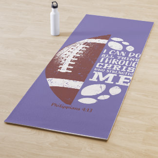 Christian Football Gifts Teen Boys Kids Men Religi Yogamat