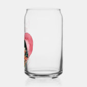 Christian Gift glass with encouraging Bible Verse Blikvorm Glas (Rechts)