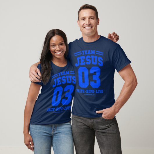 Christian gift Team Jesus 25 Reason for the T-shirt (Unisex)