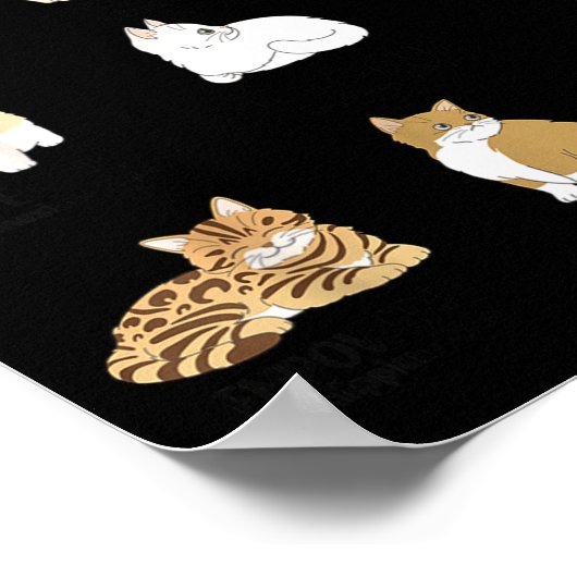 Christian Girl God Says I Am Cat Jesus Faith Bible Poster (Hoek)