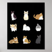 Christian Girl God Says I Am Cat Jesus Faith Bible Poster (Voorkant)