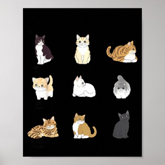 Christian Girl God Says I Am Cat Jesus Faith Bible Poster (Voorkant)