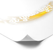 Christian Glow For Jesus Let Your Light Shine Fait Poster (Hoek)