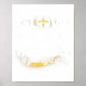 Christian Glow For Jesus Let Your Light Shine Fait Poster (Voorkant)