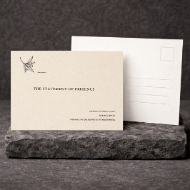 Christian God Parent/Sponsor Keepsake Briefkaart