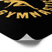 Christian gymnast This girl runs up Poster (Hoek)