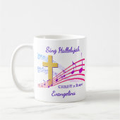 Christian HALLELUJAH CHRIST IS RISEN Easter Koffiemok (Links)