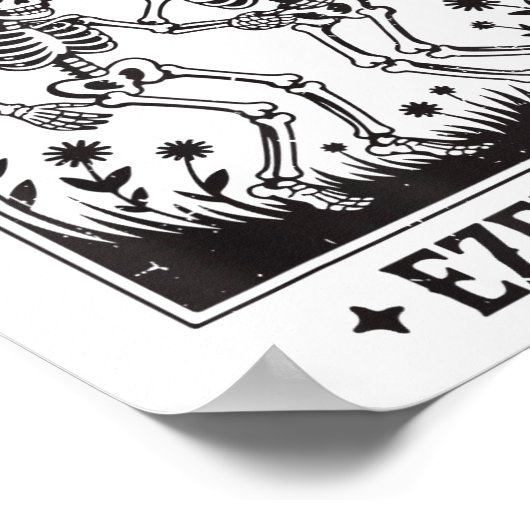 Christian Halloween Dry Bones Come Alive Funny Jes Poster (Hoek)