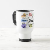  Christian Healing Affirmations Travel Mug Reisbeker (Voorkant links)