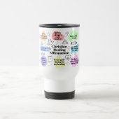 Christian Healing Affirmations Travel Mug Reisbeker (Center)
