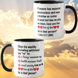 Christian - Health and Social Security - Black Mug Mok