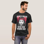 Christian Heart Jesus  Catholic Bible Religion Chr T-shirt (Voorkant volledig)