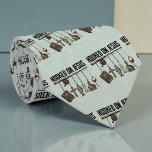 Christian Hooked on Jesus Custom Necktie Stropdas<br><div class="desc">This custom necktie allows you to proudly display your Christian faith with others.  Perfect for various occasions,  this necktie makes a thoughtful gift or a personal statement.</div>