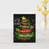 Christian Jesus Christmas Tree Pajamas Xmas Men Wo Kaart (Gele Bloem)