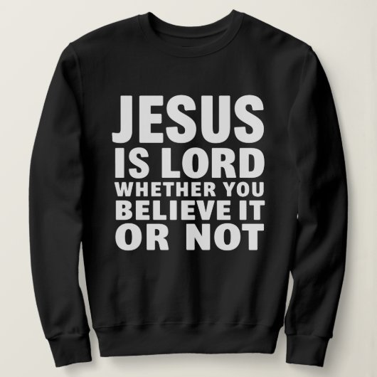 Christian Jesus Is Lord Trui (Design voorkant)