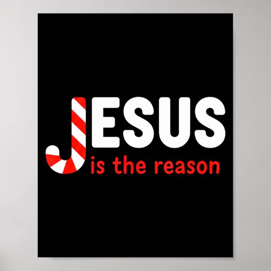 Christian Jesus Is The Reason For The Season Chris Poster (Voorkant)