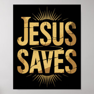 Christian Jesus redt premie Poster