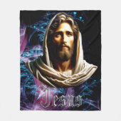 Christian | Jesus | Sherpa Blankets  Fleece Deken (Voorkant)