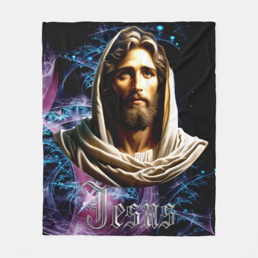 Christian | Jesus | Sherpa Blankets  Fleece Deken (Voorkant)
