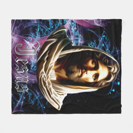 Christian | Jesus | Sherpa Blankets Fleece Deken (Voorkant (Horizontaal))