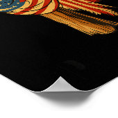 Christian Jesus Tap Me On The Shoulder Cross Usa F Poster (Hoek)