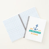 Christian Journal Anchored in Christ Verse Design Notitieboek (Binnen)