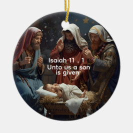 Christian Journal for Her, Bible Scriptures Keramisch Ornament